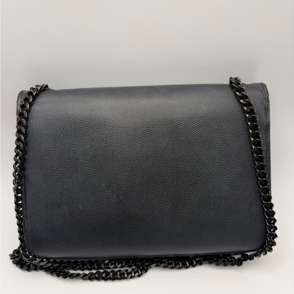 Saint Laurent Kate black grained leather small crossbody bag - Picture 4 of 16
